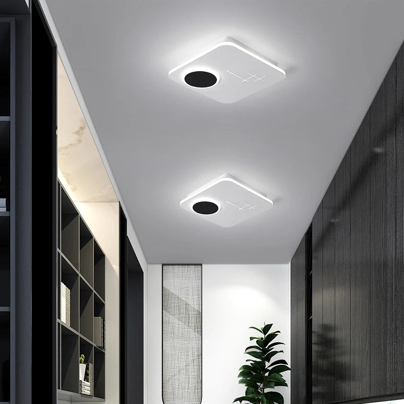 plafonnier led intégré moderne minimaliste style nordique créatif