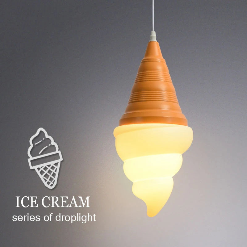 suspension créatives en forme de crème glacée pour bars et restaurants