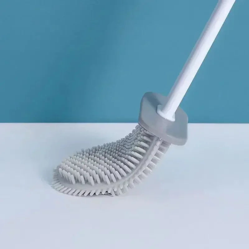 brosse de toilette murale sans perforation avec base drainable