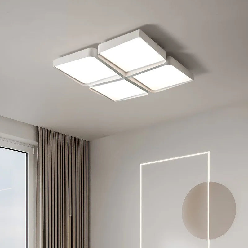 plafonnier led minimaliste moderne géométrique nordique atmosphérique