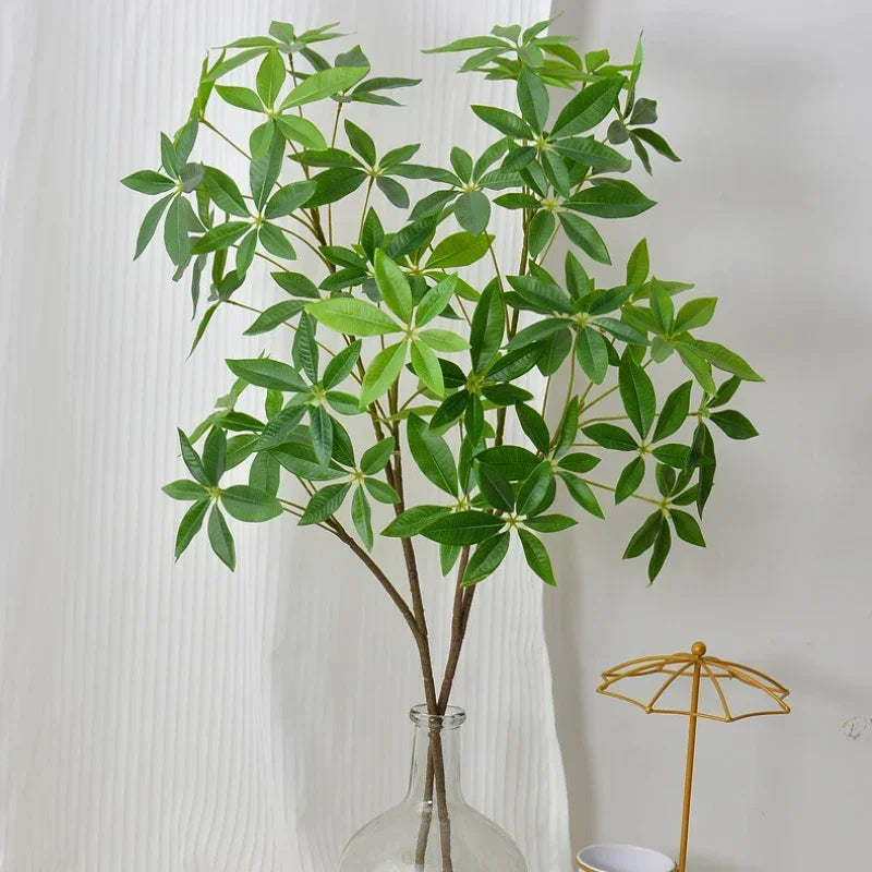 plantes artificielles décoration arbre de fortune feuillage vert