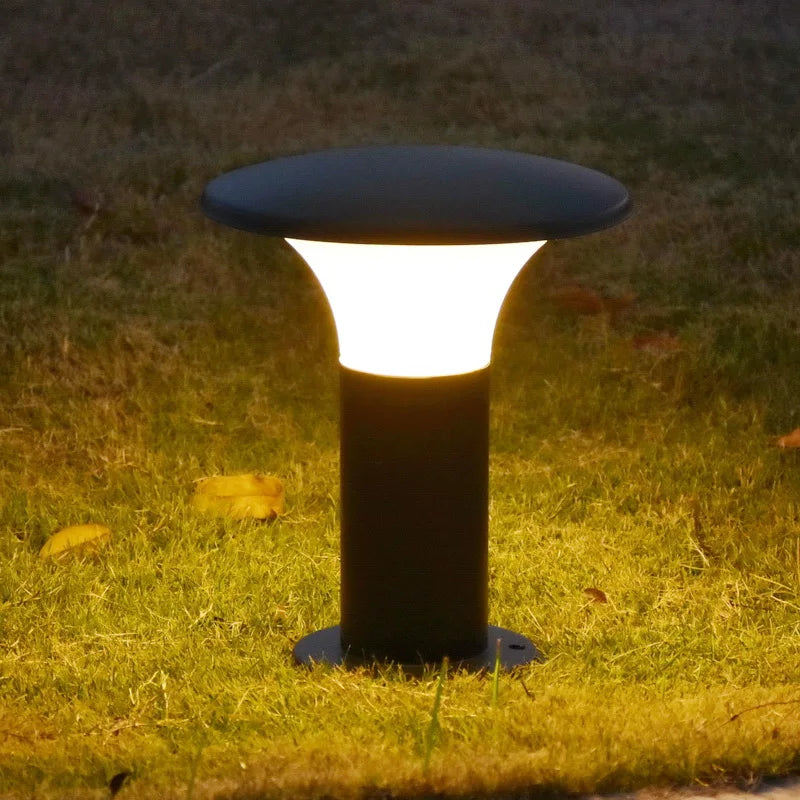 lampe de jardin à led en acier inoxydable design extérieur étanche