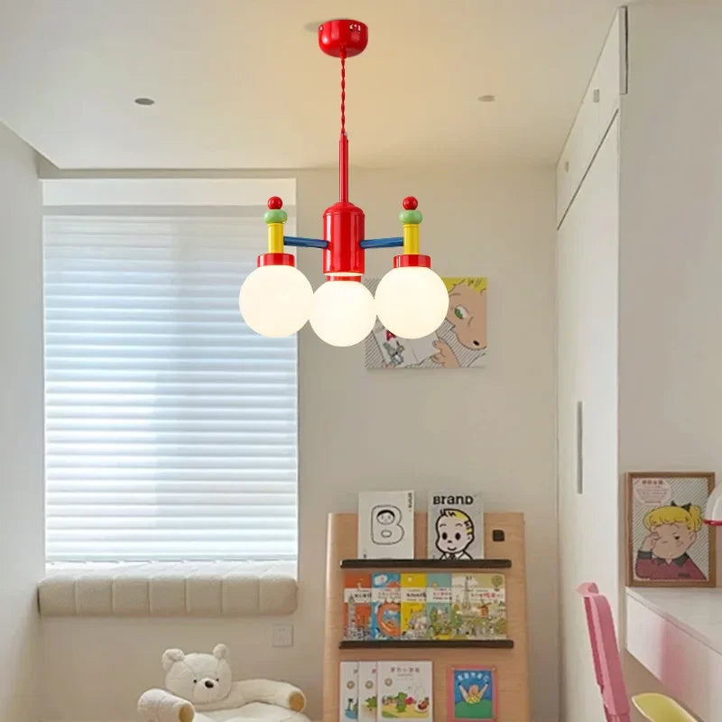 lustre led macaron pour enfants décoration intérieure et luminaires d'étude