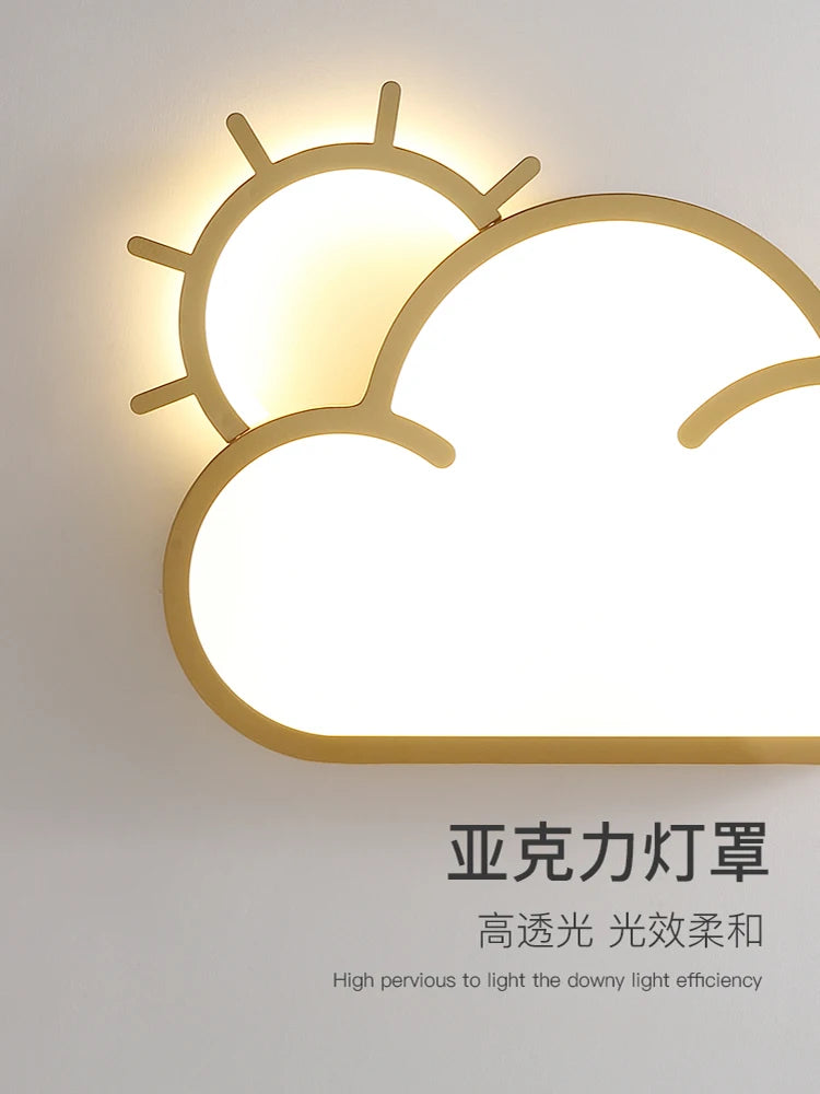 lampe nuage lumineuse pour lecture et décoration intérieure