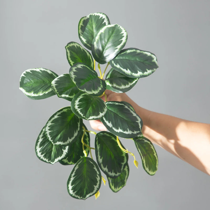 plantes artificielles monstera tropicales pour décoration intérieure et fêtes