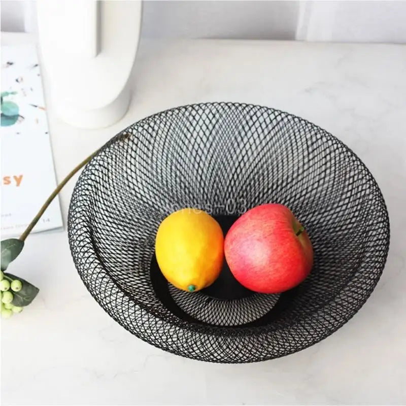 panier à fruits en fer style nordique créatif et fonctionnel