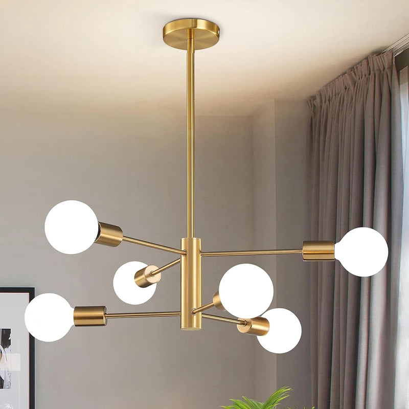 lustre moderne spoutnik pour un décor contemporain élégant