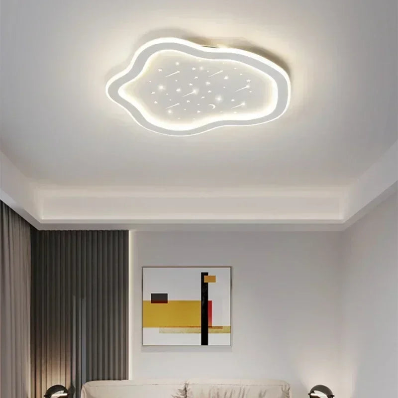 lustre moderne à leds pour décoration intérieure élégante