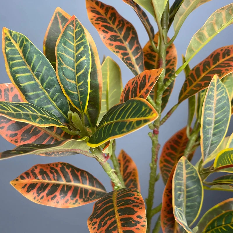 branche de plante tropicale artificielle pour décoration de jardin