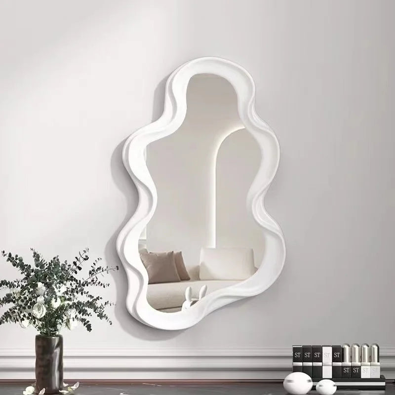 miroir mural nuage kawaii pour décoration intérieure et maquillage