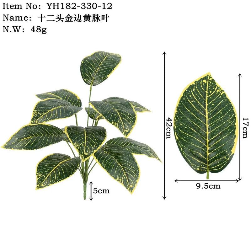 plantes artificielles palmier tropical pour décoration intérieure et extérieure