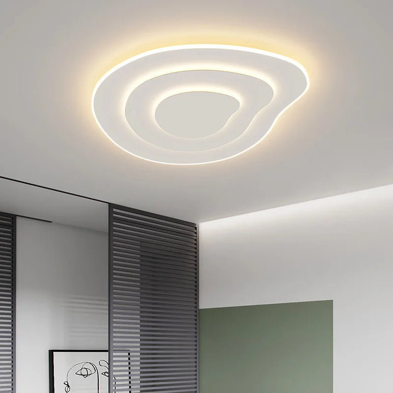 plafonnier moderne à leds pour intérieur cuisine et restaurant