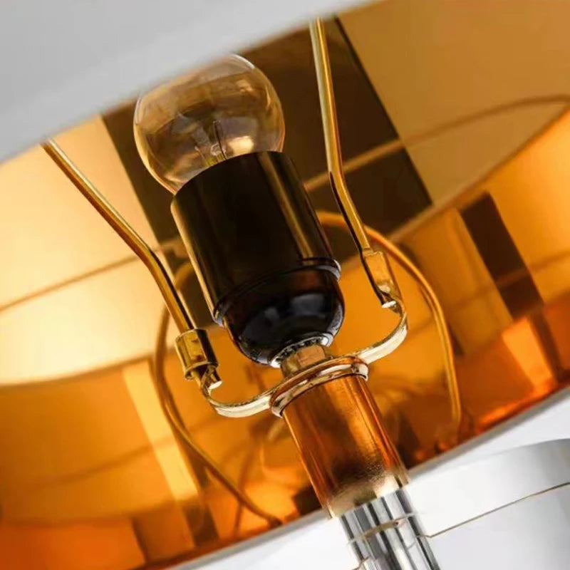 lampe à poser moderne en cristal pour décoration intérieure