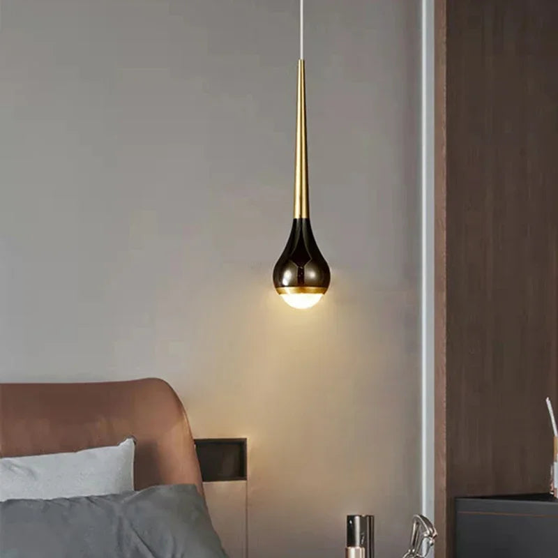 Lamp Minimalist Design Modern Pendant Light, LED Pendant Lighting For Bedroom Living Room Bathroom, Restaurant Single Hanging