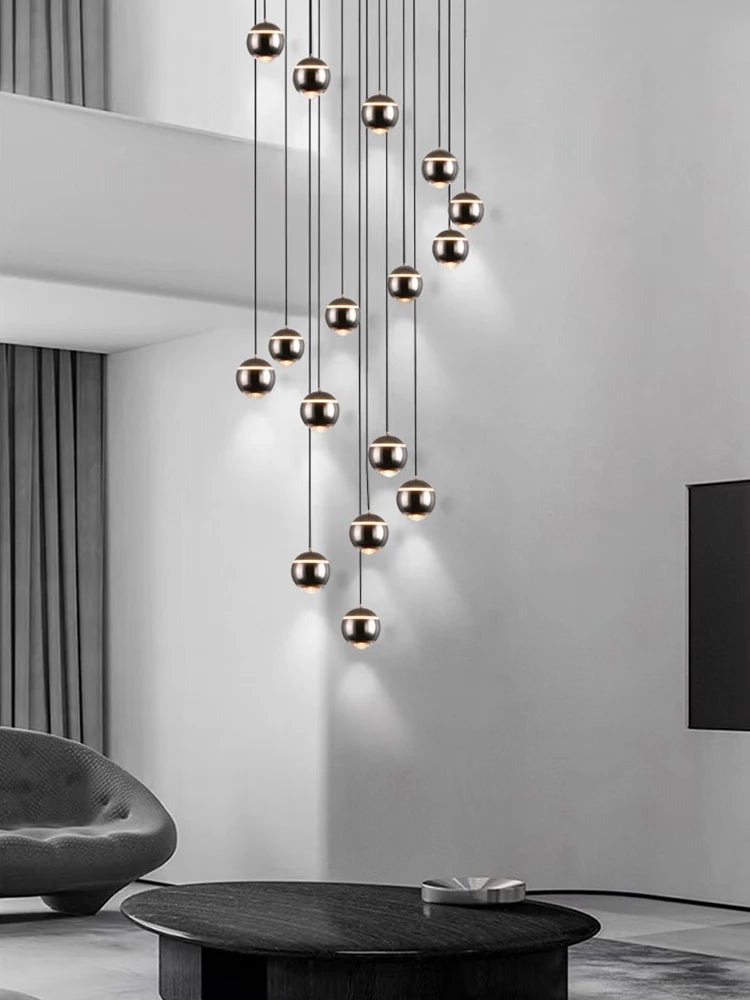 lustre à boules modèle 2022 luminaire suspendu design moderne