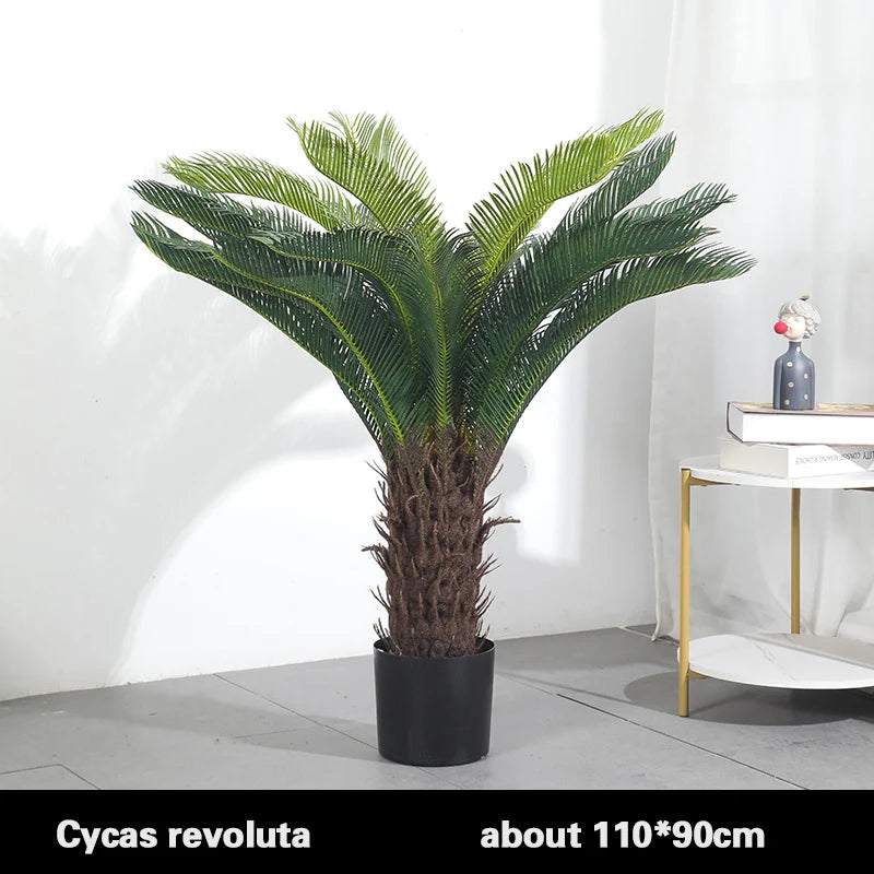 plante artificielle cycas revoluta pour décoration intérieure et extérieure