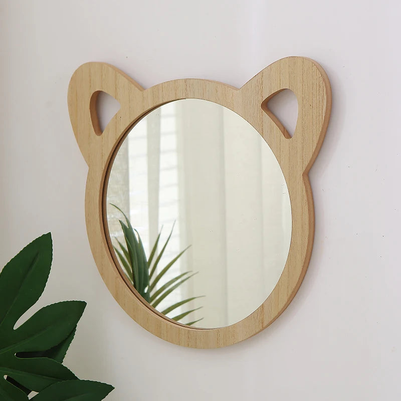 petits miroirs ronds autocollants pour décoration et maquillage enfant