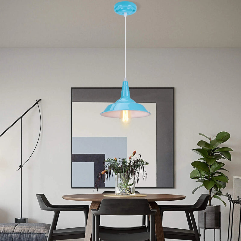 lampes suspendues modernes en aluminium led style industriel