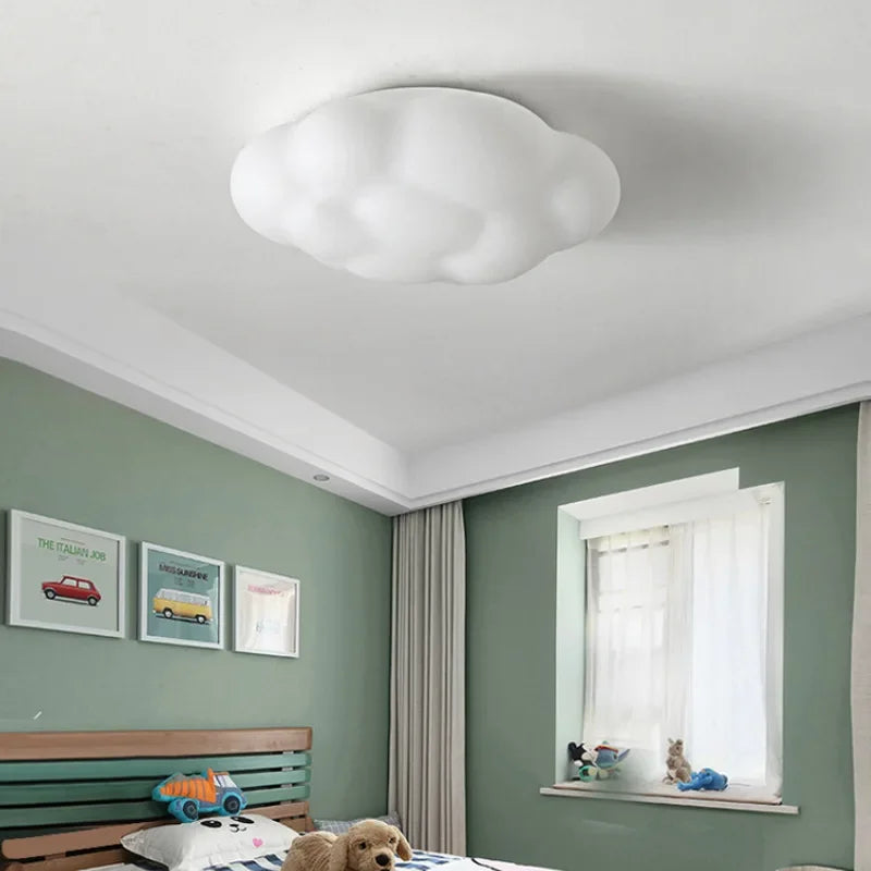 plafonnier nuage créatif moderne pour chambre d'enfant