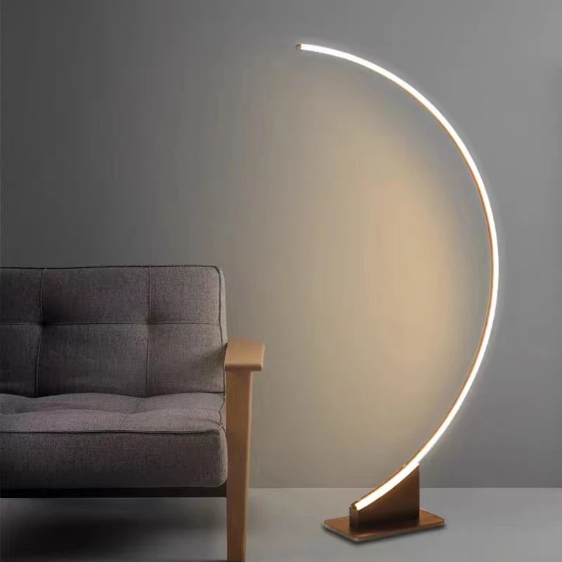 Lampadaire Led en forme d'arc nordique