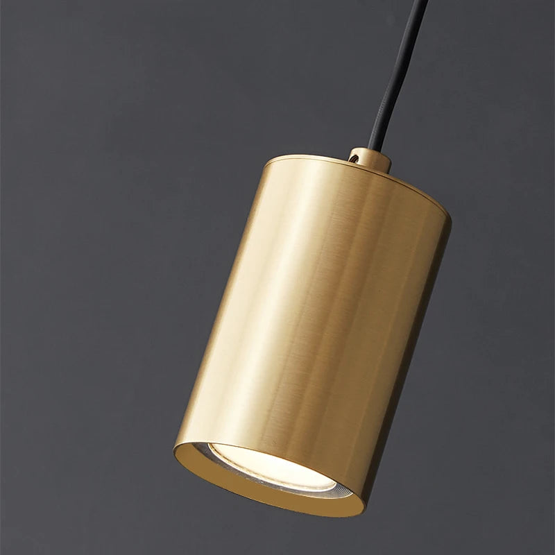 lampe de chevet minimaliste nordique en cuivre design élégant