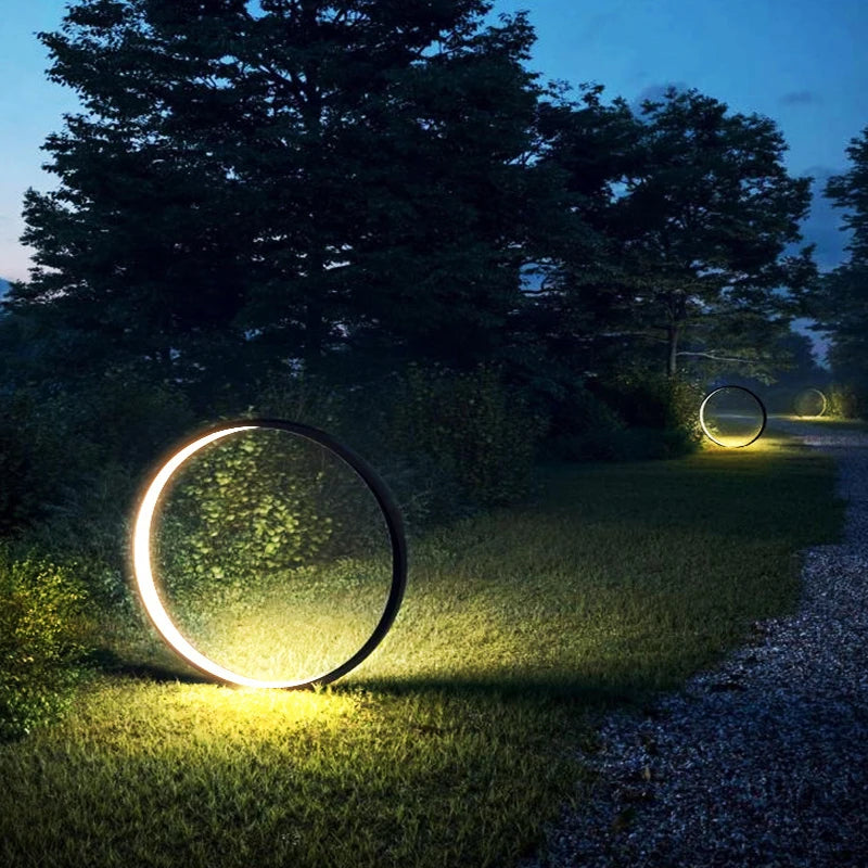 lampe de jardin moderne étanche pour éclairage extérieur