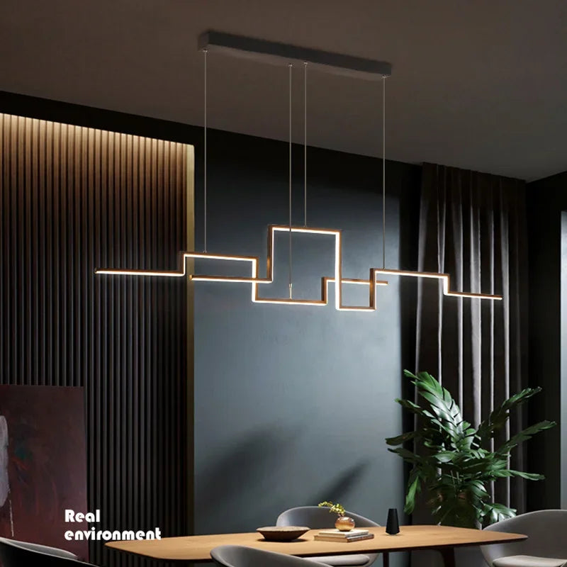 LED Pendant Light Fixture With Modern Design, Adjustable For Indoor And Home Decoration, Living Room, Bedroom, And Lobby Pendant