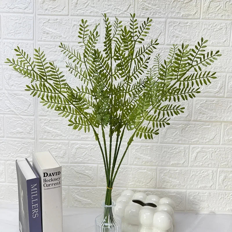 bouquet de feuilles de bambou artificielles pour décoration florale