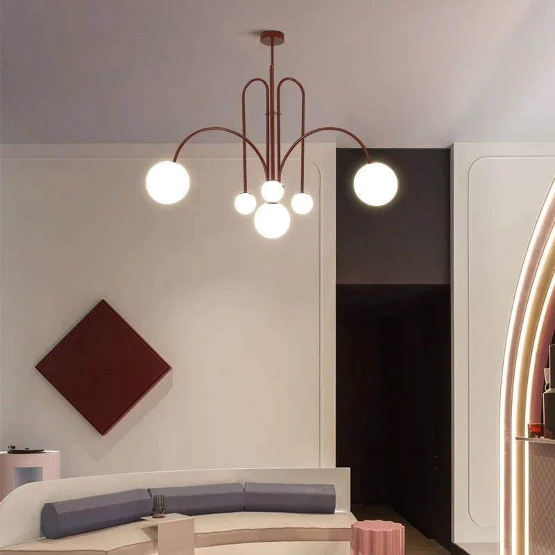 suspension led style italien pour décoration moderne et élégante