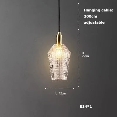 lustre moderne à LED pour un éclairage élégant et design