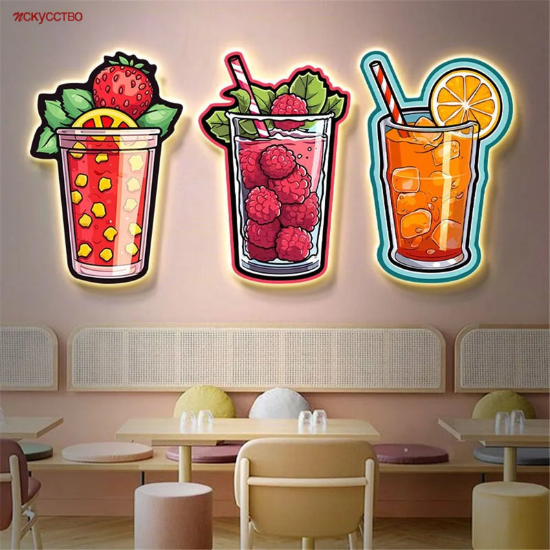 applique murale led pour décoration de cafés et bars