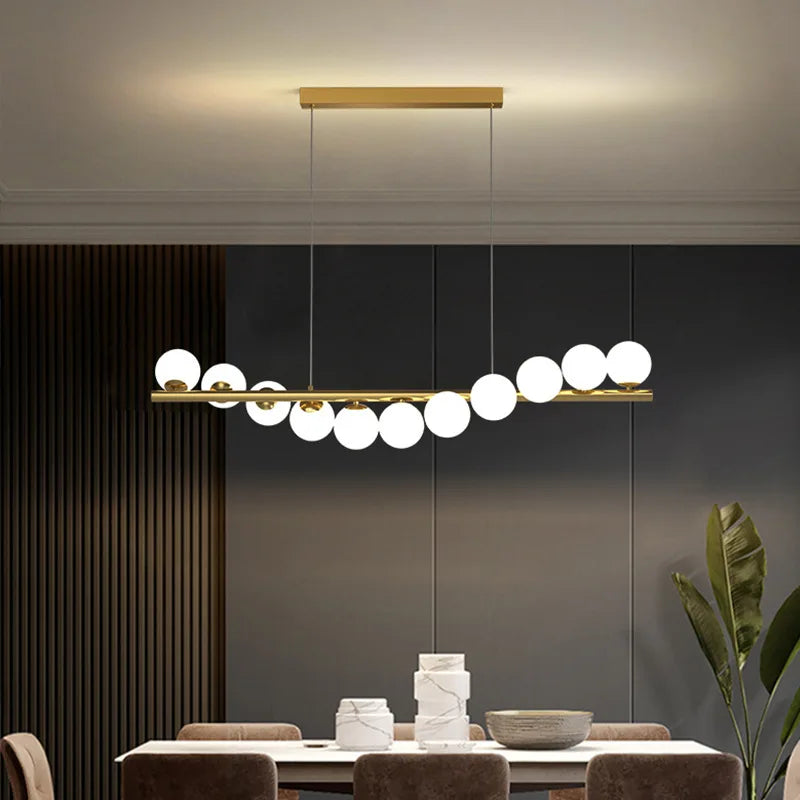 lustre créatif luminaires suspendus réglables pour divers lieux