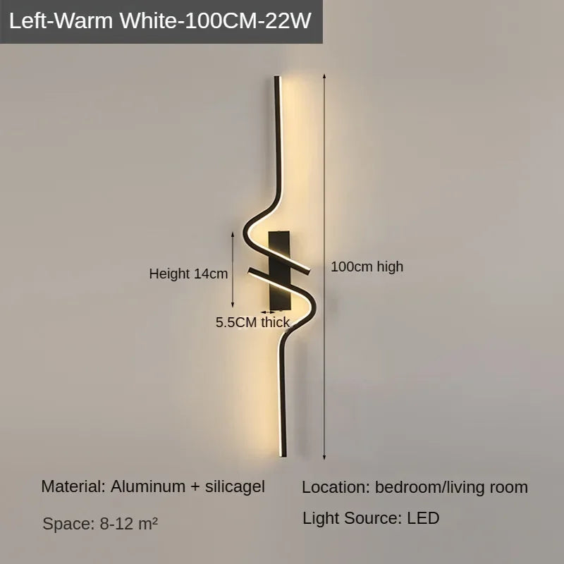 applique murale led moderne pour intérieur design élégant