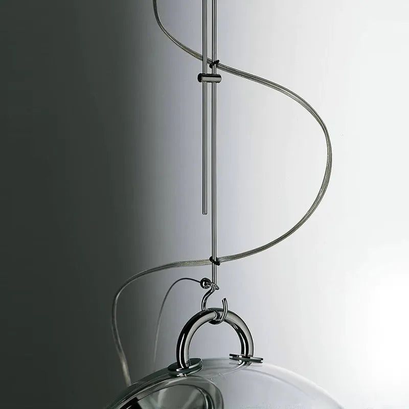 suspension design boule de verre pour intérieur romantique et restaurant