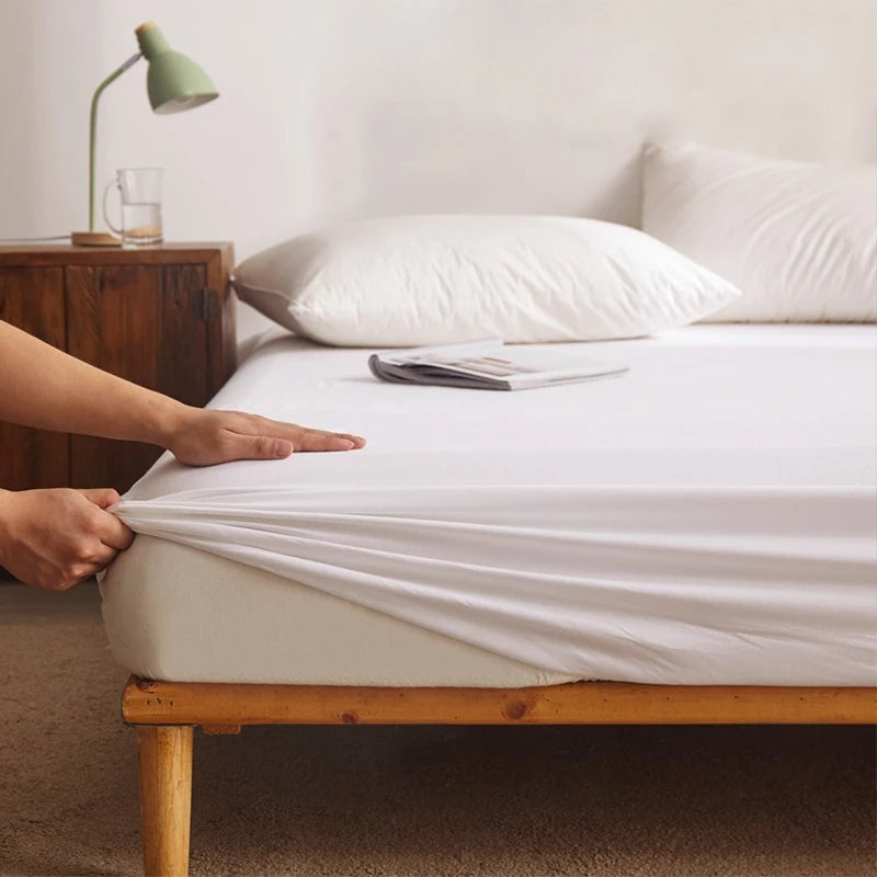 housse de matelas imperméable et respirante pour lit