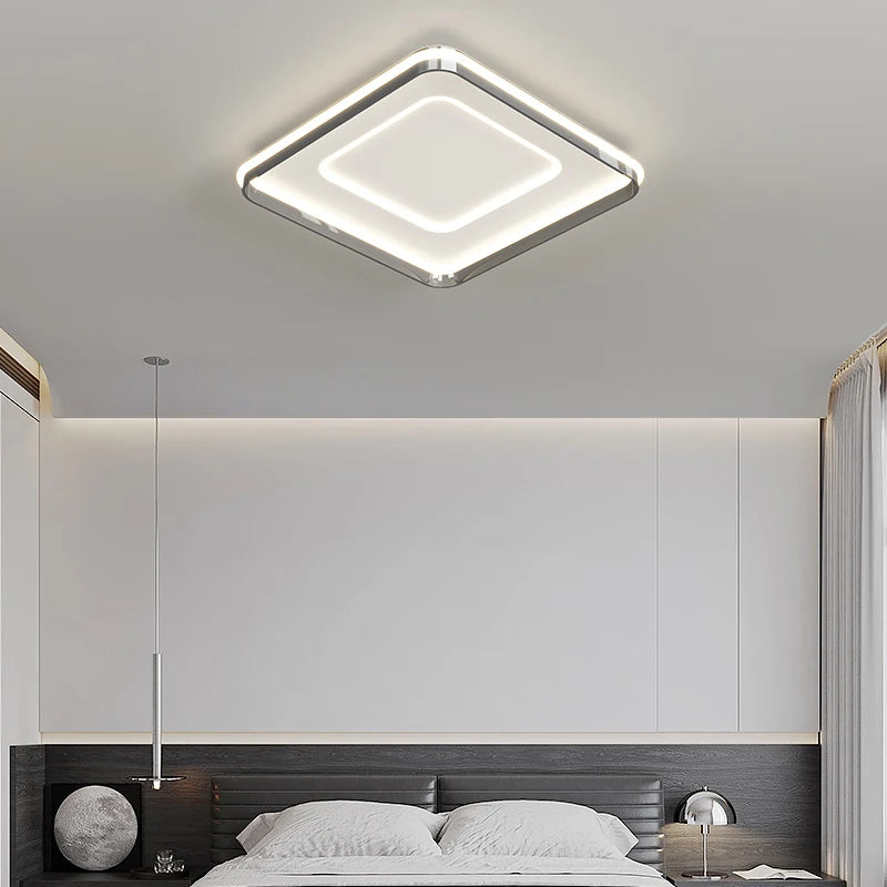 plafonnier moderne à leds nordique créatif luminaires intérieur