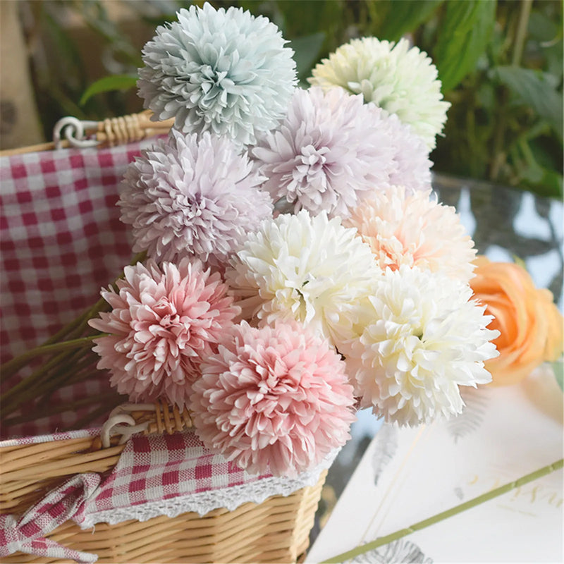 fleurs d'hortensia artificielles pour décoration de mariage et table