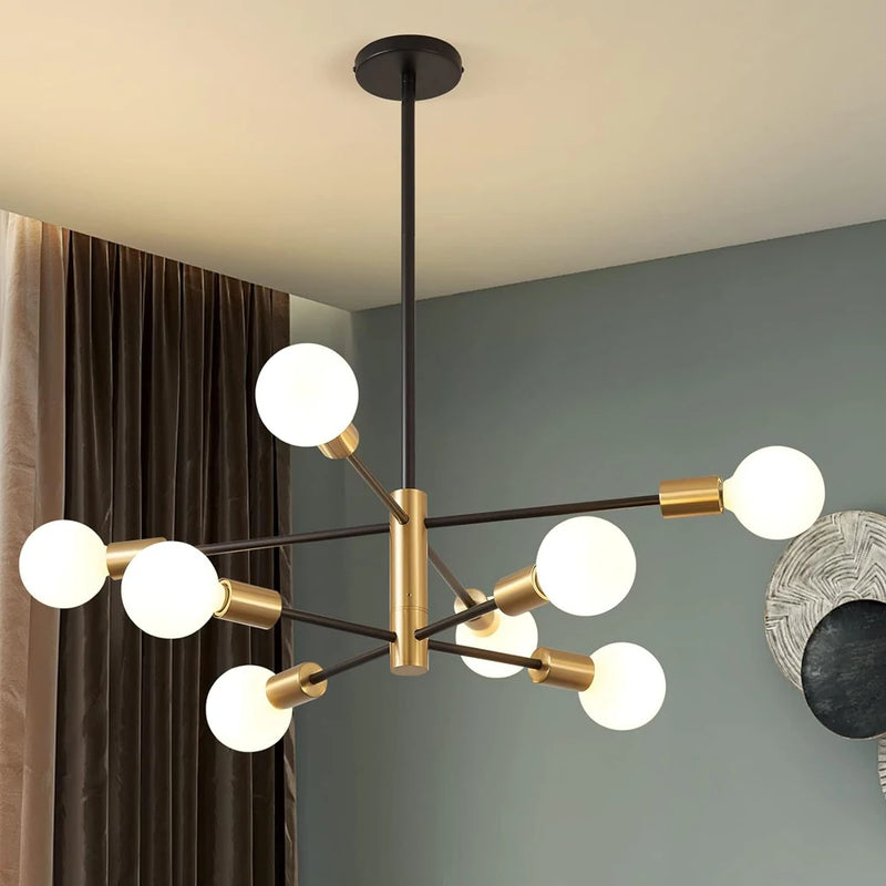 lustre moderne spoutnik pour un décor contemporain élégant