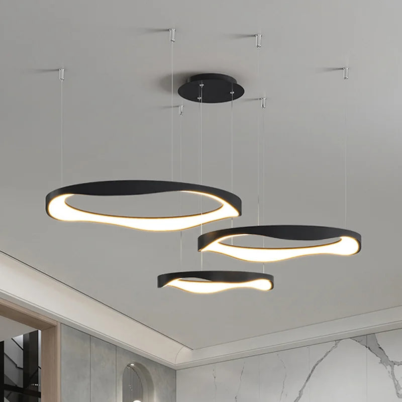 suspension design moderne pour un éclairage intérieur élégant