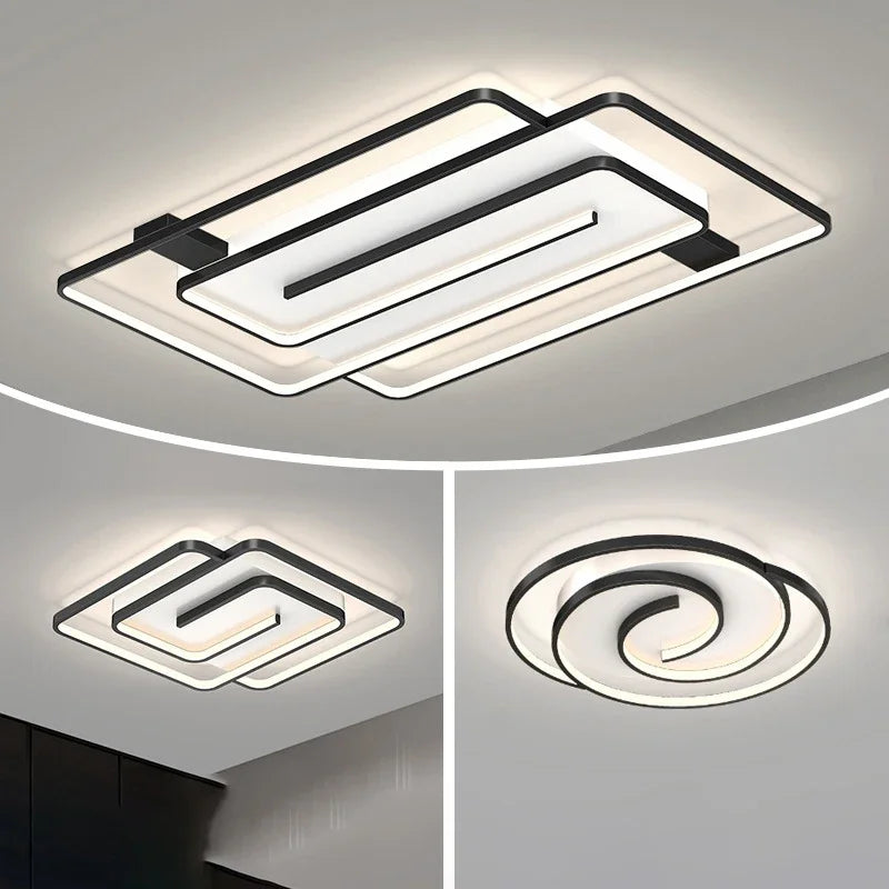 plafonnier led moderne pour décoration intérieure élégante