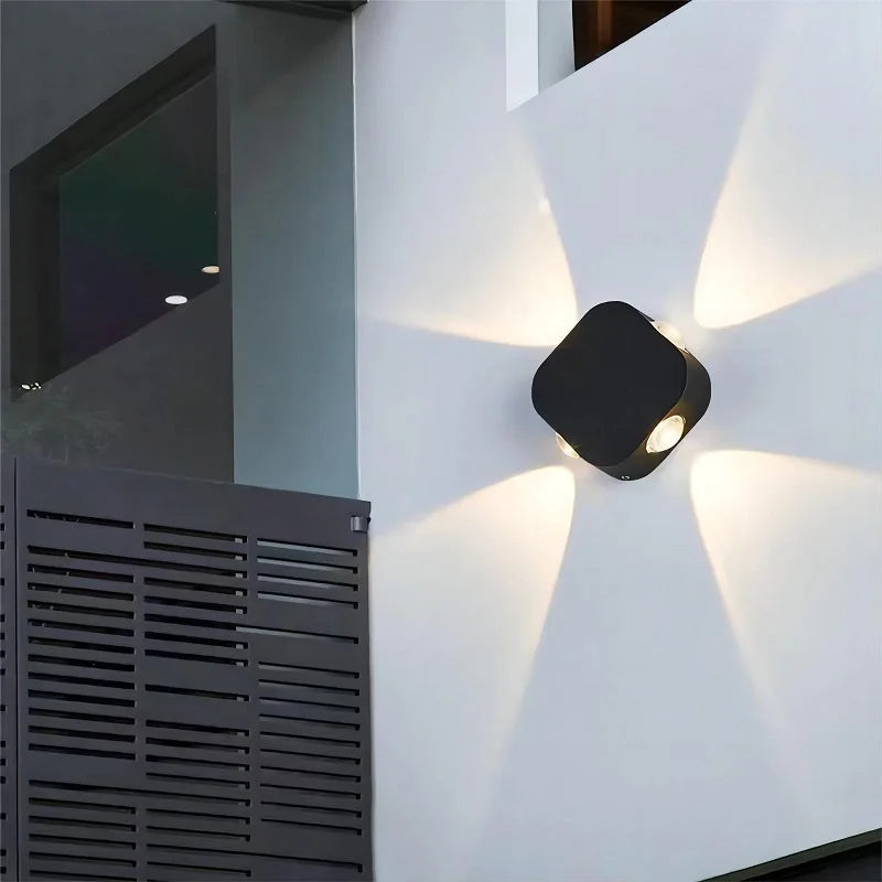 applique murale led étanche moderne pour intérieur extérieur décoratif