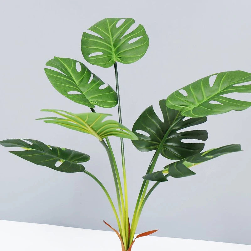 plantes artificielles monstera pour décoration intérieure et extérieure