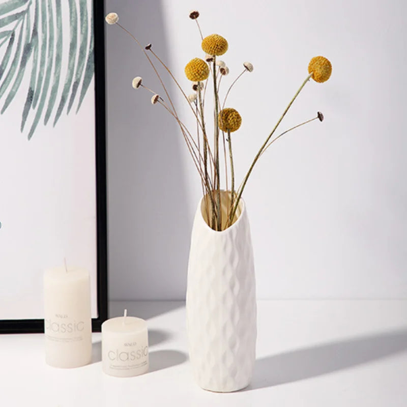 vase nordique en plastique pour fleurs décoration moderne maison