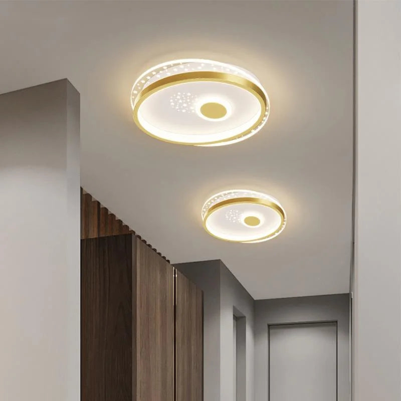 lustre moderne en led pour éclairage d'allée et couloir