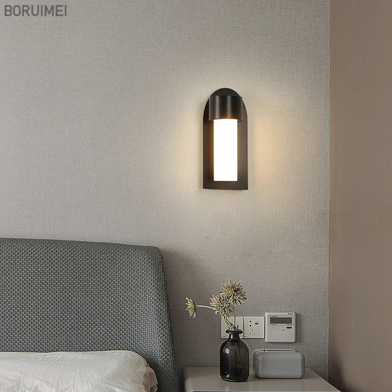 applique murale led étanche décorative pour intérieur et extérieur