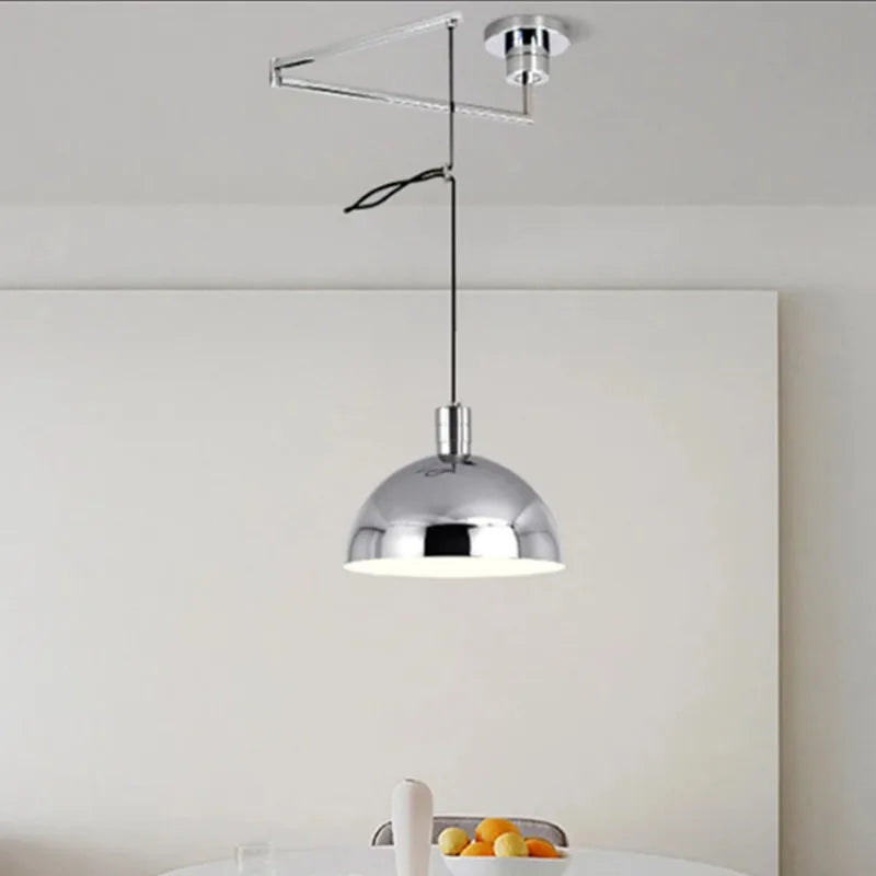 lustre pliable moderne nordique design télescopique pour intérieur contemporain