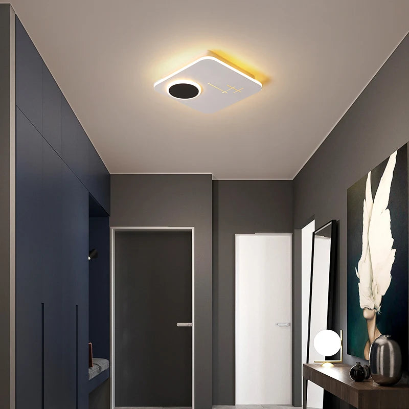 plafonnier led intégré moderne minimaliste style nordique créatif