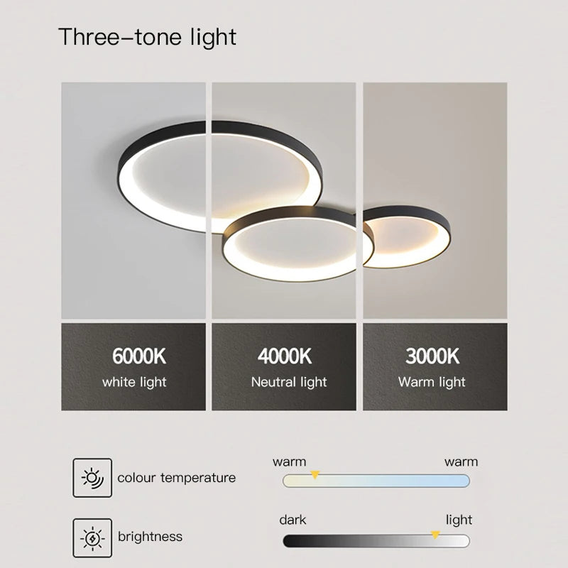 lustre led minimaliste moderne pour intérieur tendance 2023