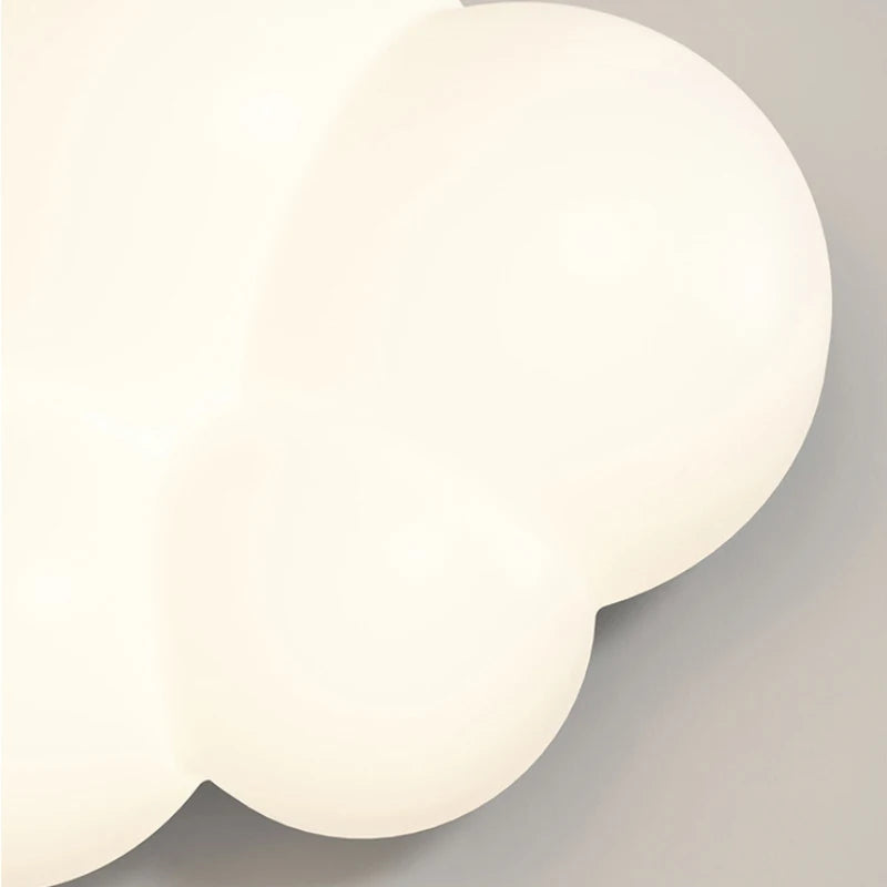 applique murale nuage blanche lampe enfant design moderne et chaleureux