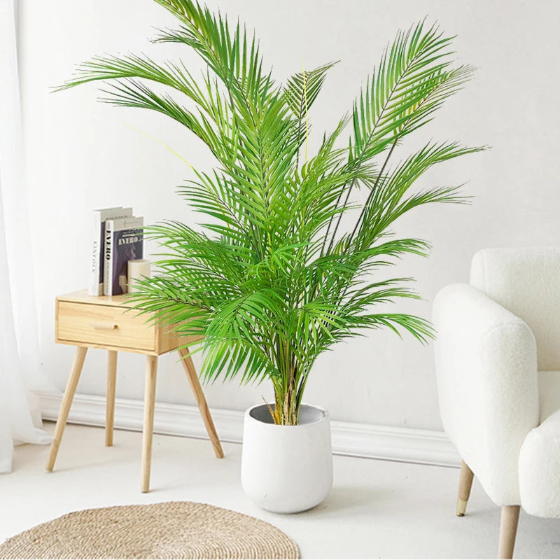 palmier artificiel monstera et fougère pour décoration intérieure extérieure